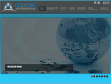 Tablet Screenshot of oecon.gr